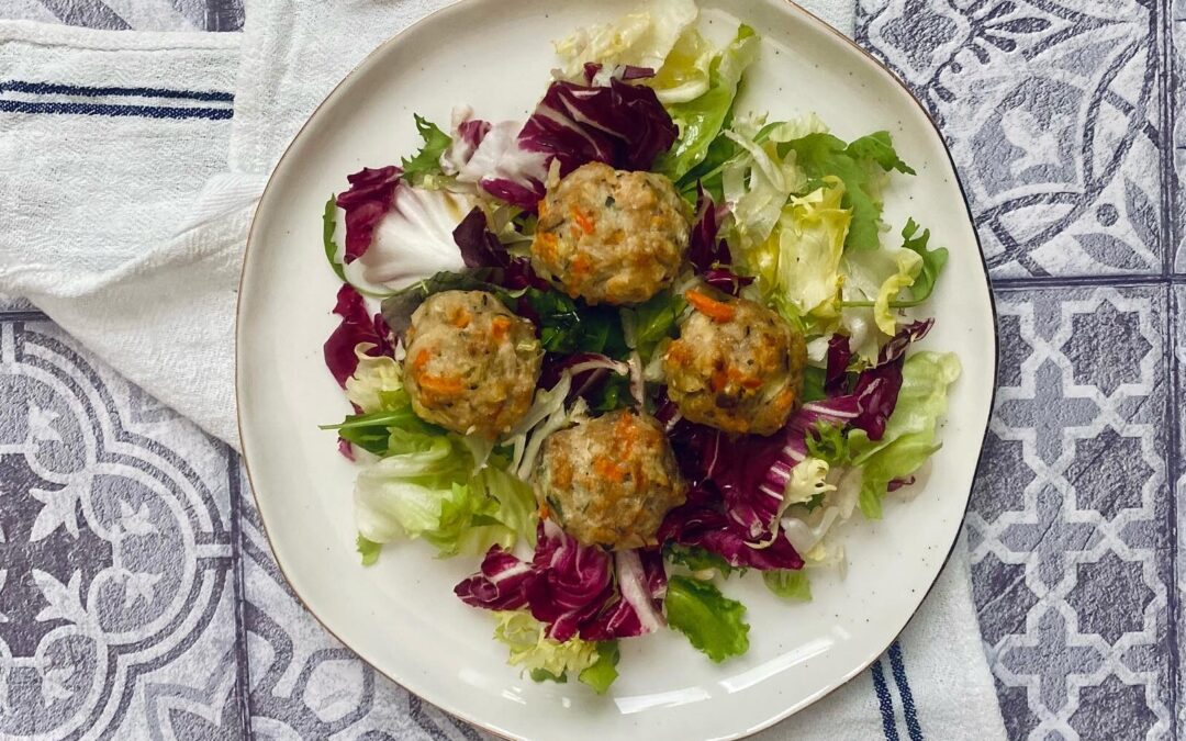AIP masové kuličky se zeleninou (paleo, Whole 30)